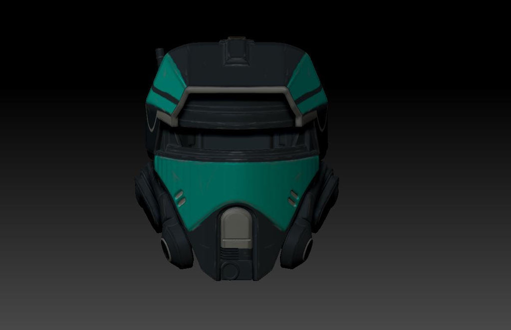 Galactic Racer Helmet (3D model)
