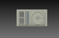 Sci-Fi Jacket Communicator Panel (3D Model)